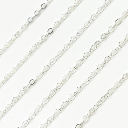  Sterling Silver Flat Cable Chain