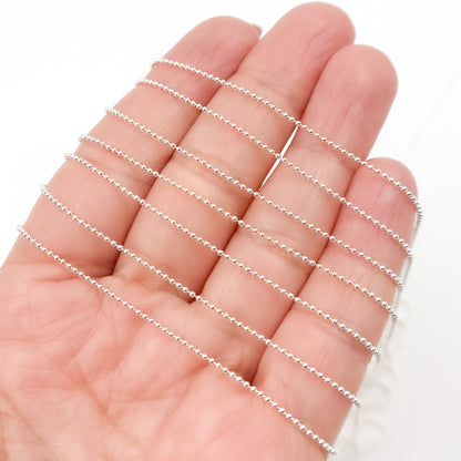Sterling Silver Ball Chain