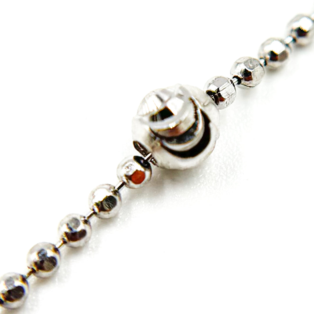Sterling Silver Satellite Necklace