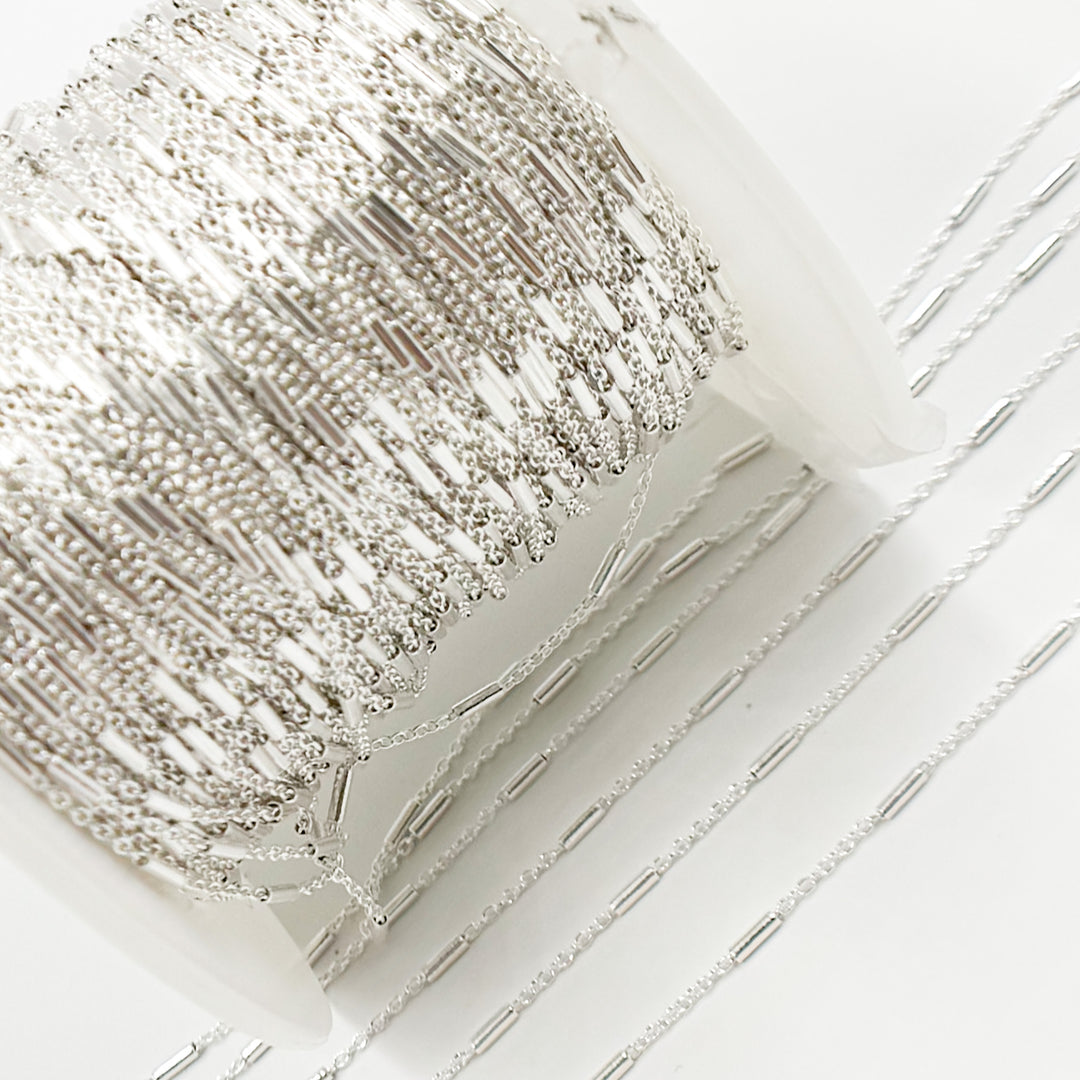 Y132SS. Sterling Silver Tube Chain