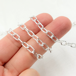 Load image into Gallery viewer, Sterling Silver Diamond Cut Cable Link Chain