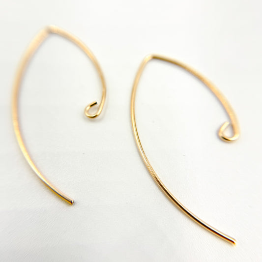 Gold Filled V Shape Ear Wire