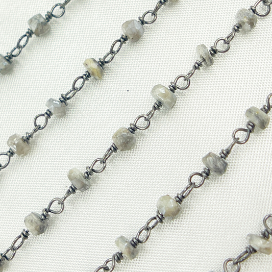 Silverite Oxidized Wire Chain