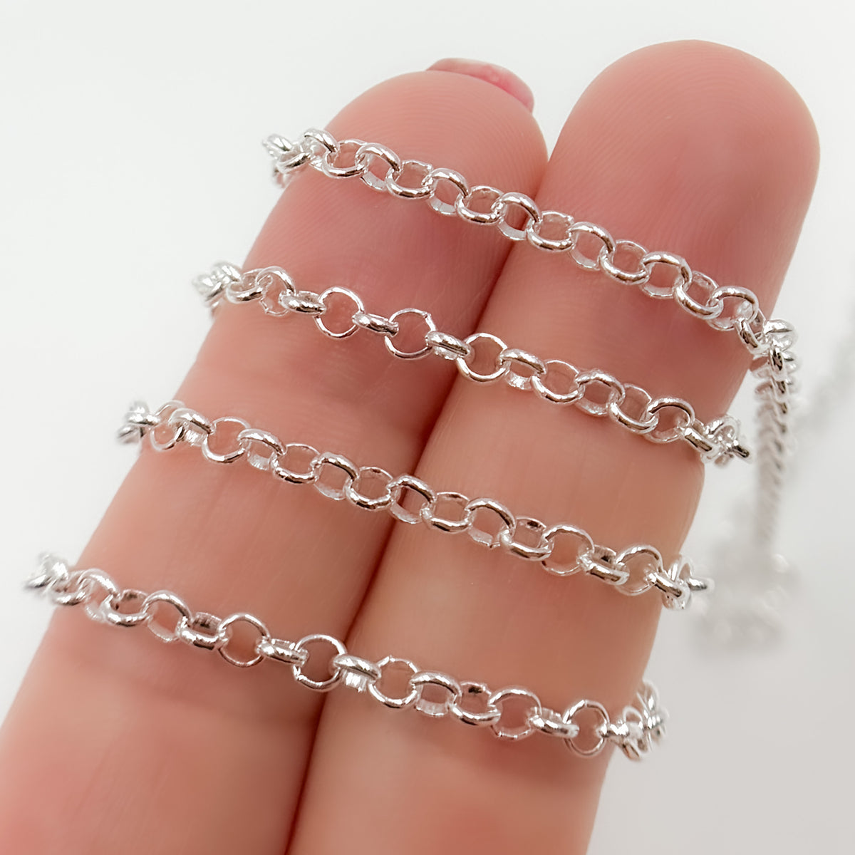 Sterling Silver Rolo Chain