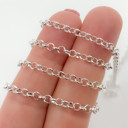 Sterling Silver Rolo Chain