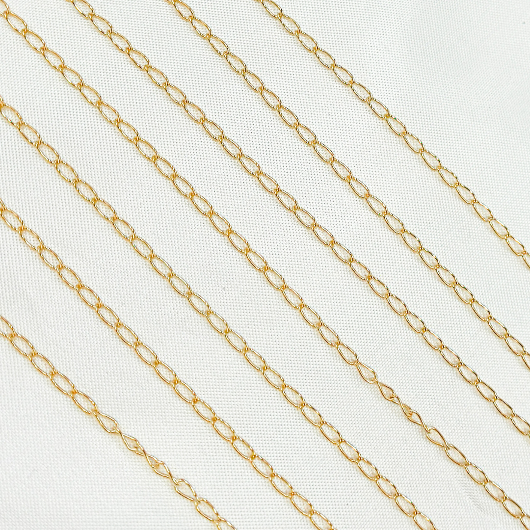 14k Gold Filled Smooth Cable Chain. 1610CGF