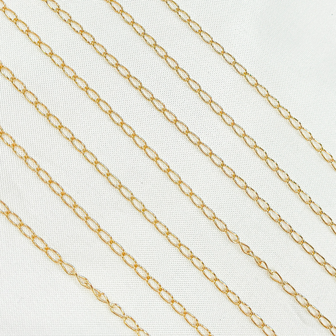 1610CGF. 14k Gold Filled Smooth Cable Chain