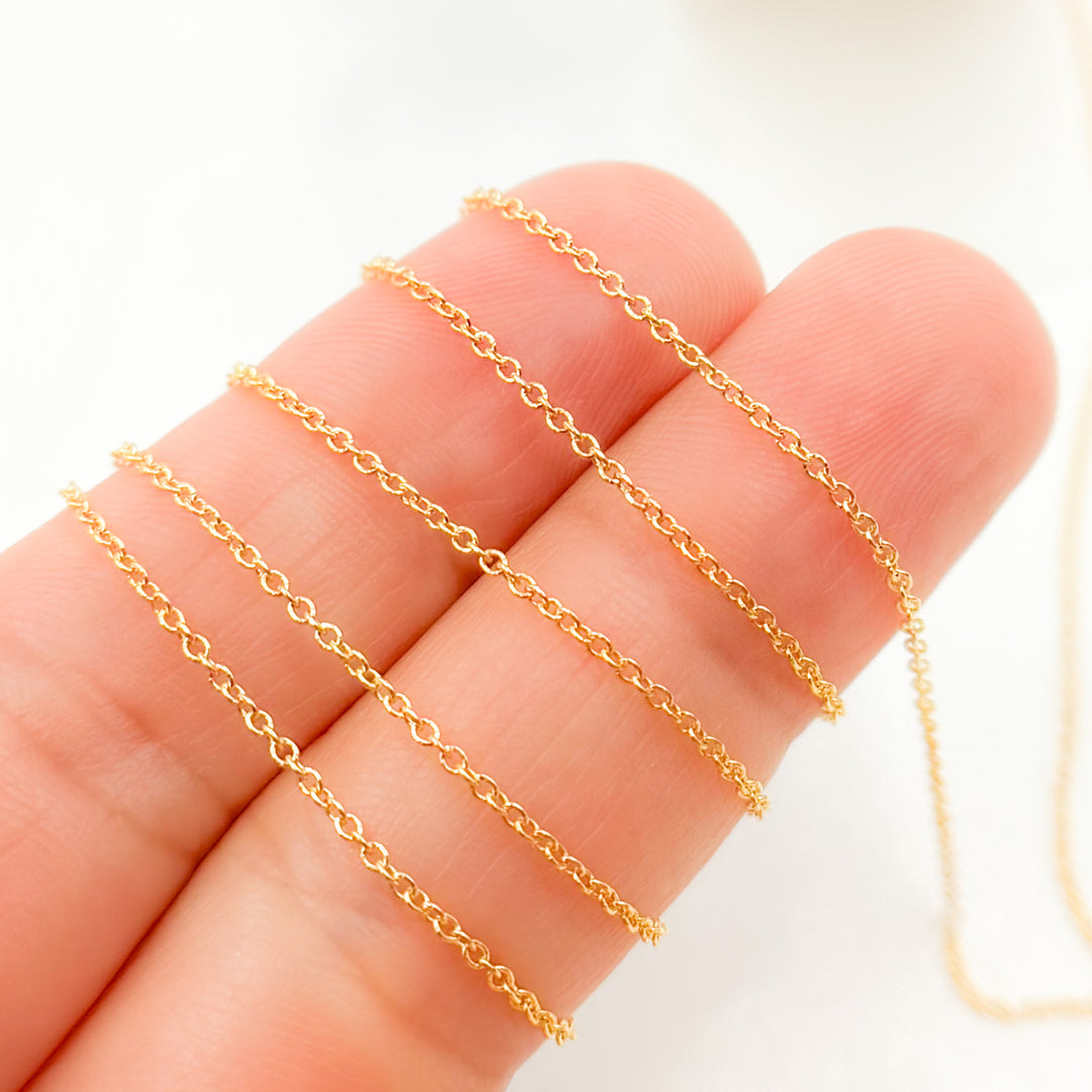 1132GF. 14K Gold Filled Cable Chain