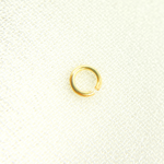 Load image into Gallery viewer, Gold Plated 925 Sterling Silver Open Jump Ring 26 Gauge 3mm. MFT040DE3GP
