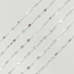 Load image into Gallery viewer, Z95SS. Sterling Silver Flat Marina Link Chain