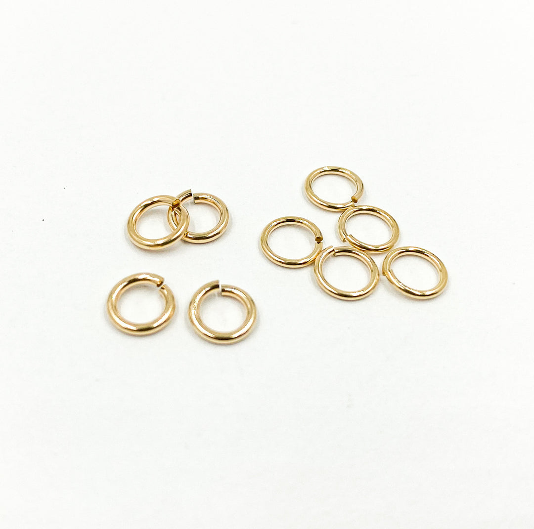 14K Gold Filled Open Jump Ring 18 Gauge 5mm. 4004521