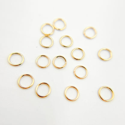 22 Gauge Close Gold Filled Jump Ring