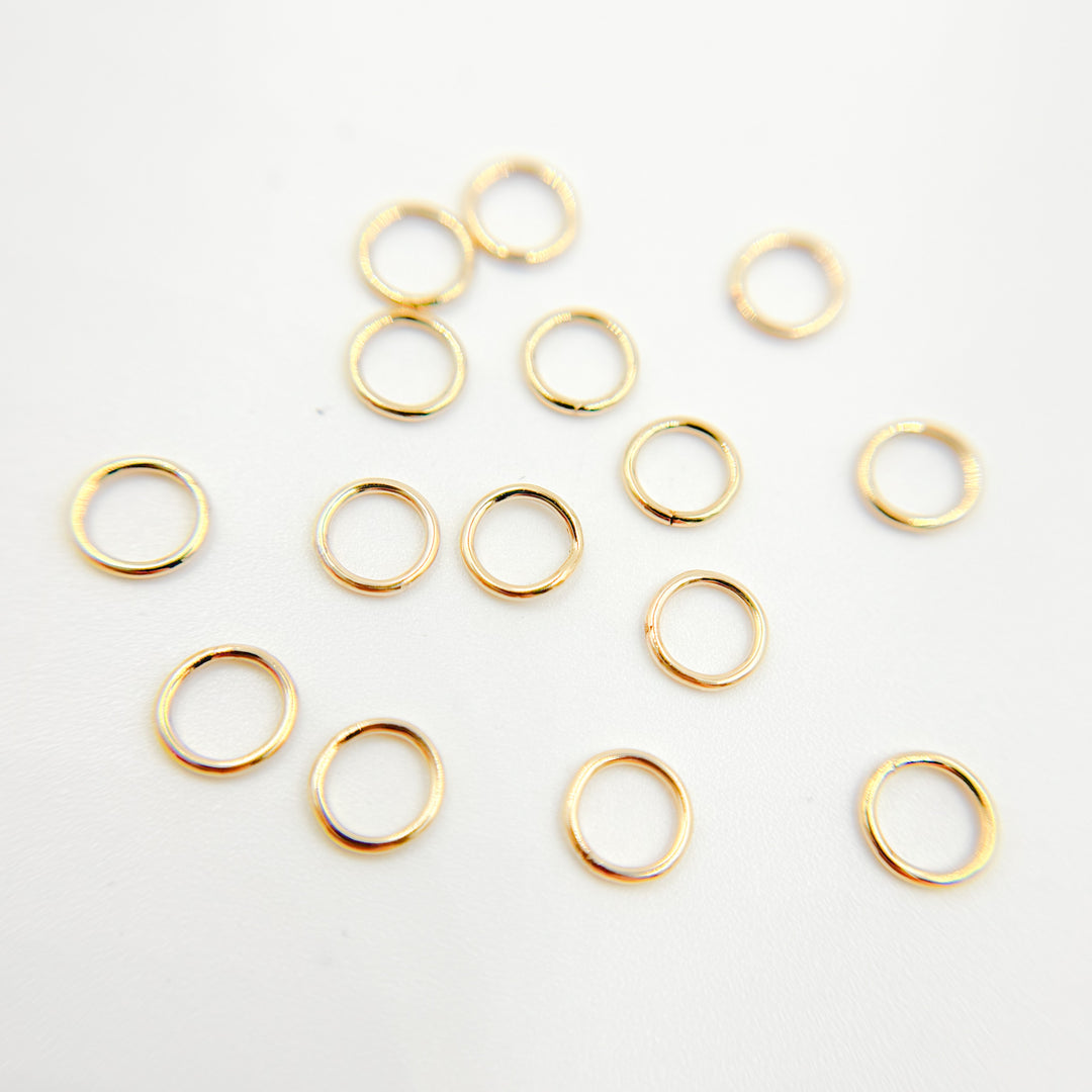 22 Gauge Close Gold Filled Jump Ring