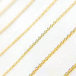 Load image into Gallery viewer, 030R28LGbyFt. 14K Solid Gold Cable Chain
