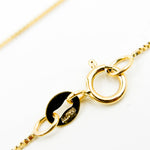 Load image into Gallery viewer, 040VED18K. 18K Solid Gold Box Chain
