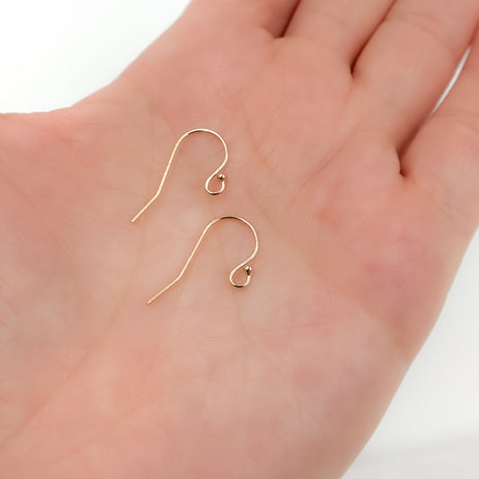 Gold-filled Ball Ear Wire