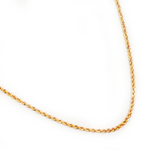 Load image into Gallery viewer, 025CRDLG18K. 18K Solid Yellow Gold Rope Chain
