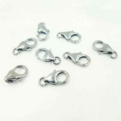 12MM Black Rhodium Trigger Clasp