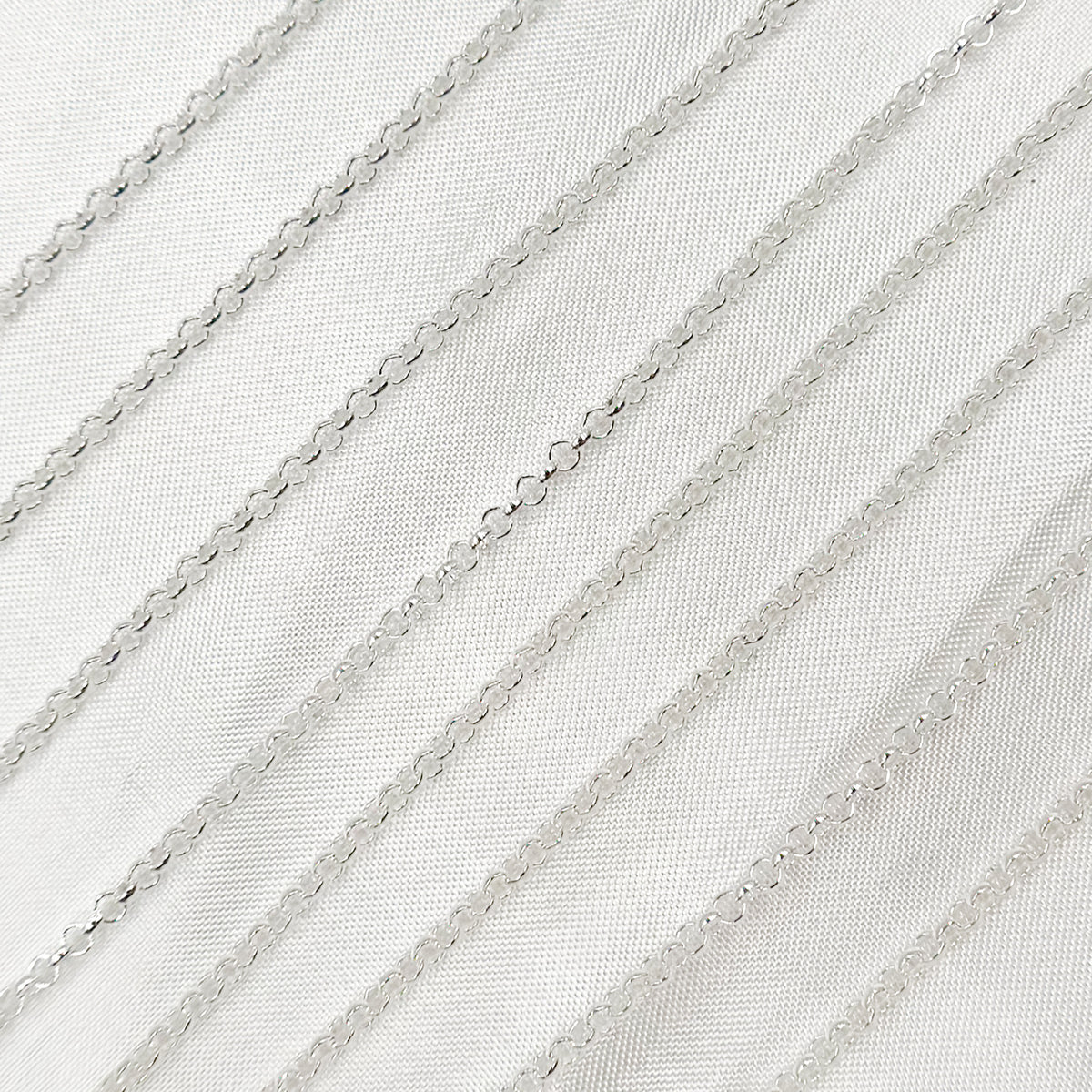 Sterling Silver Rolo Link Chain