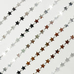 Load image into Gallery viewer, V312SS. 925 Sterling Silver Fancy Star-Link Chain