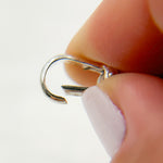 Load image into Gallery viewer, 0925ALB2SS. White Sterling Silver Swivel Clasp
