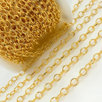 Load image into Gallery viewer, 589GF. 14k Gold Filled Cable Smooth and Hammered Links Chain
