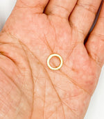 Load image into Gallery viewer, BS1-GP. Sterling Silver Gold Plated Circle Connector 10mm
