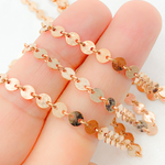 Load image into Gallery viewer, 957RGF. Rose Gold Filled Disc Chain
