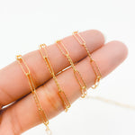 Load image into Gallery viewer, V313GF. 14K Gold Filled Diamond Cut Paperclip Chain