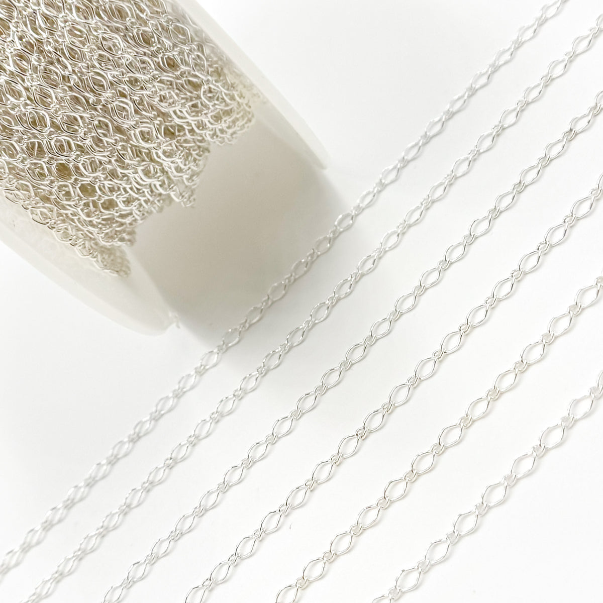 Sterling Silver Cable Link Chain