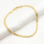 Load image into Gallery viewer, 050R13AC2A3L137 Bracelet. 14K Solid Gold Bismark Bracelet
