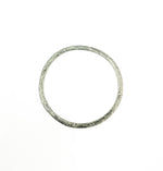 Load image into Gallery viewer, BS6-OX. Sterling Silver Oxidized Circle Size 35mm
