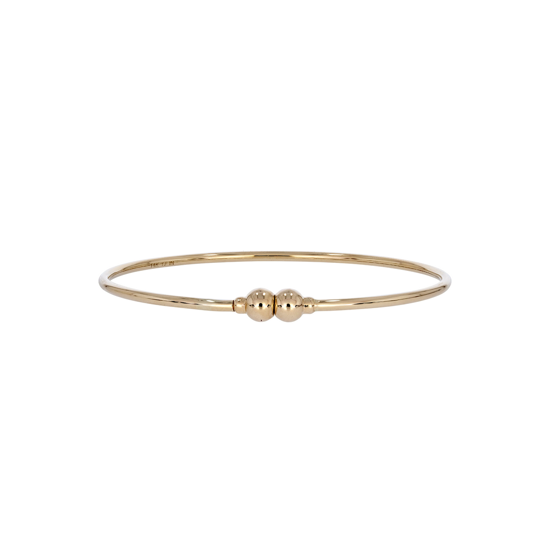 BNZ68617. 14K Solid Gold  Bangle