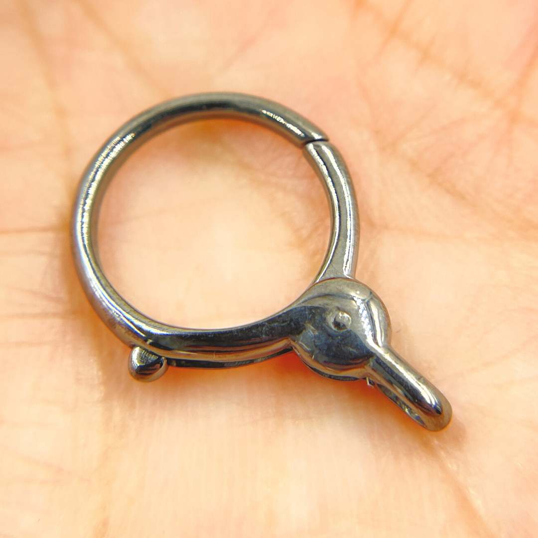 239. Sterling Silver Round Trigger Clasp