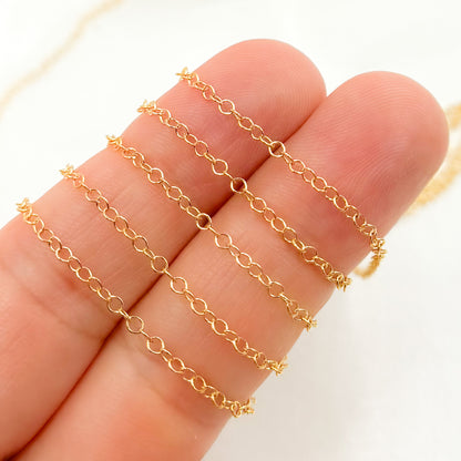 14K Gold Filled Cable Chain