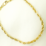 Load image into Gallery viewer, 14K42Bracelet. 14K Solid Gold Rope Bracelet