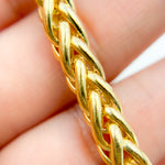 Load image into Gallery viewer, TRE002Bracelet. 14K Solid Gold Hollow Rope Bracelet