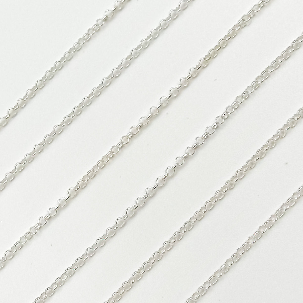 Sterling Silver Rolo Link Chain