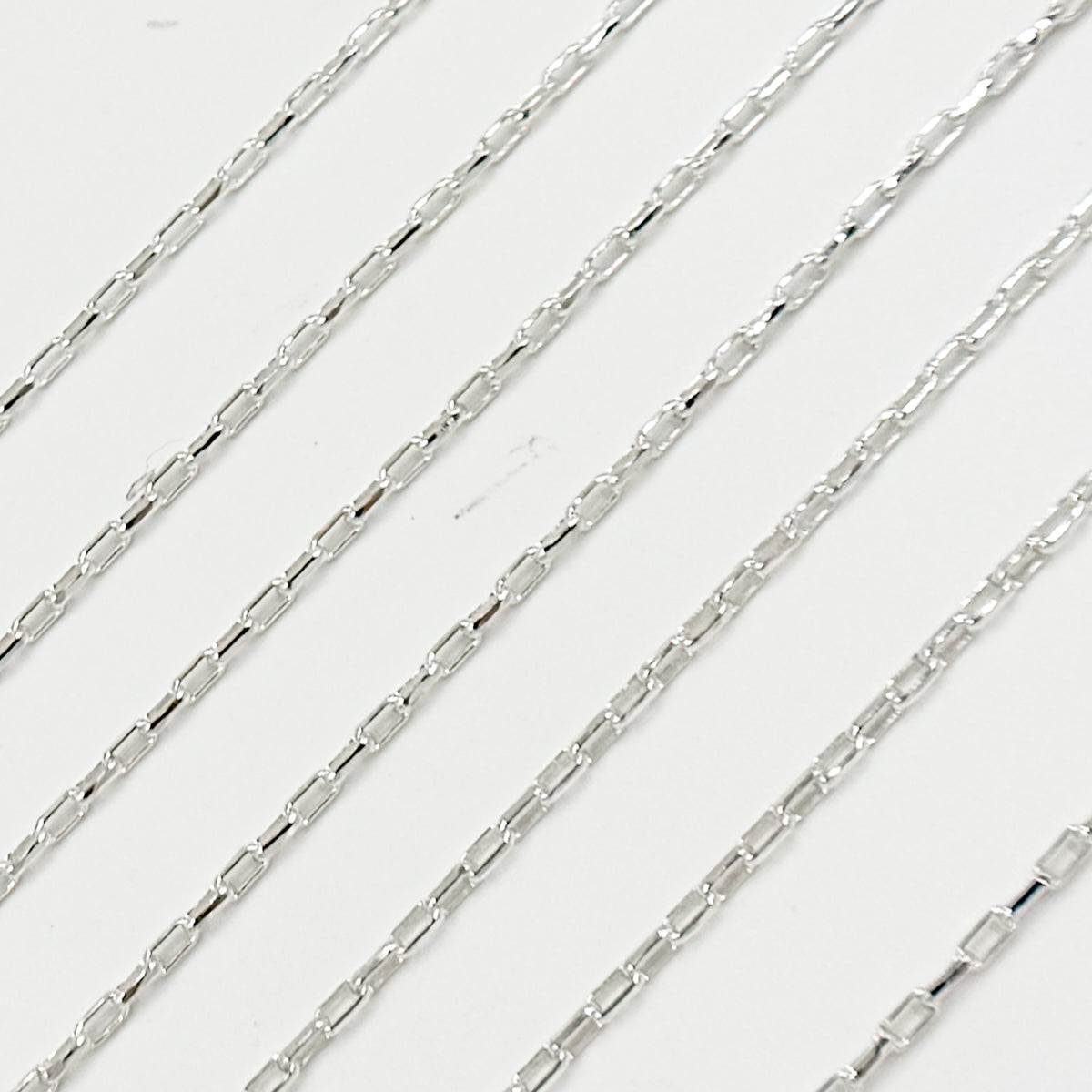 Sterling Silver Smooth Box Chain