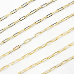 Load image into Gallery viewer, Z113GS. Two Tone Sterling Silver and Gold Plated Paperclip Textured Chain