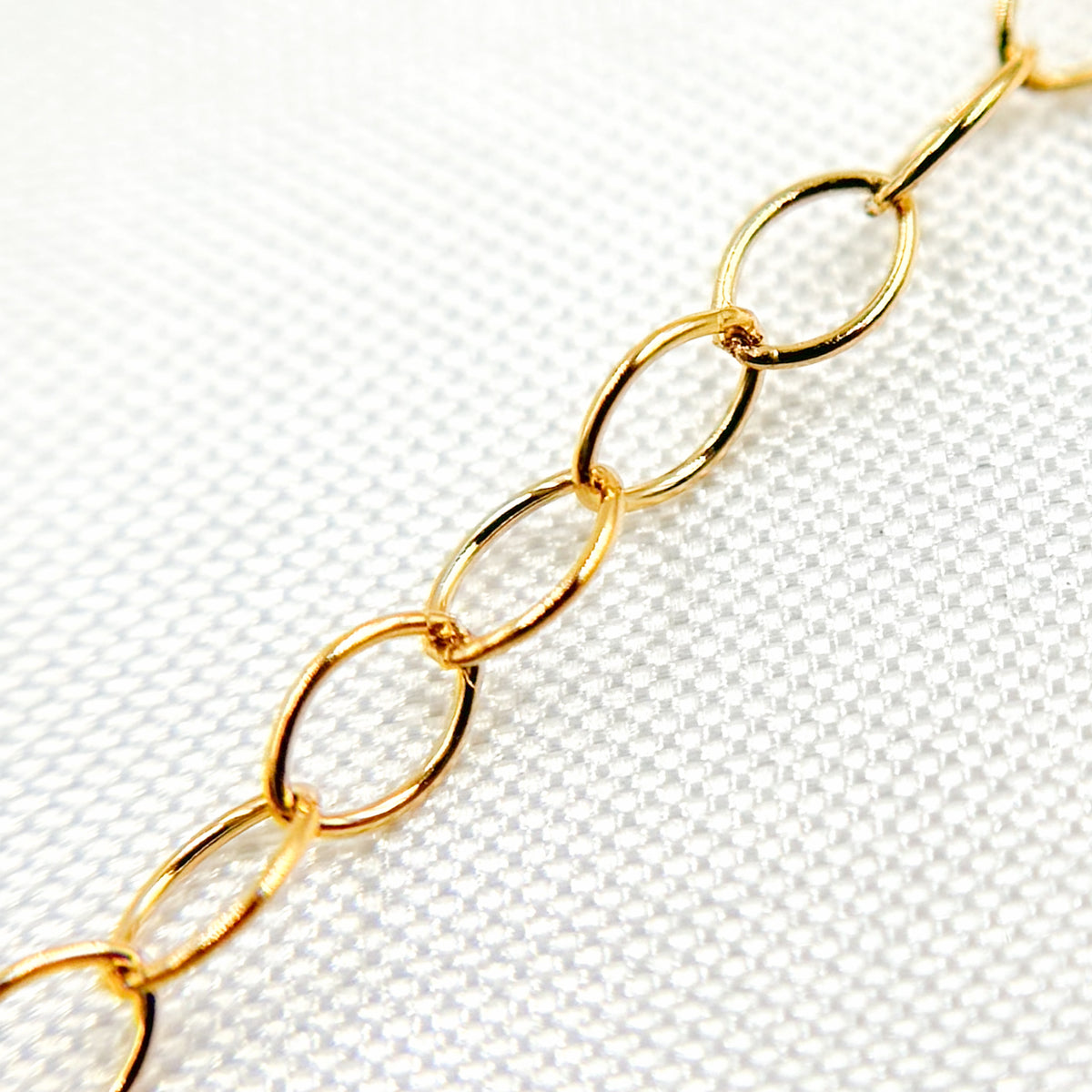 14K Gold Filled Smooth Cable Chain
