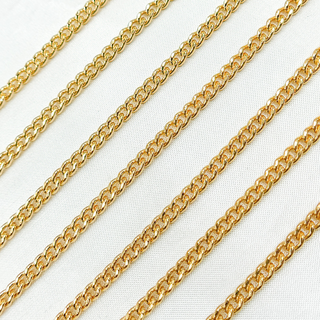 62FGF. 14k Gold Filled Curb Chain