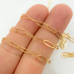 Load image into Gallery viewer, 2104FGF. 14k Gold Filled Flat Paperclip Chain