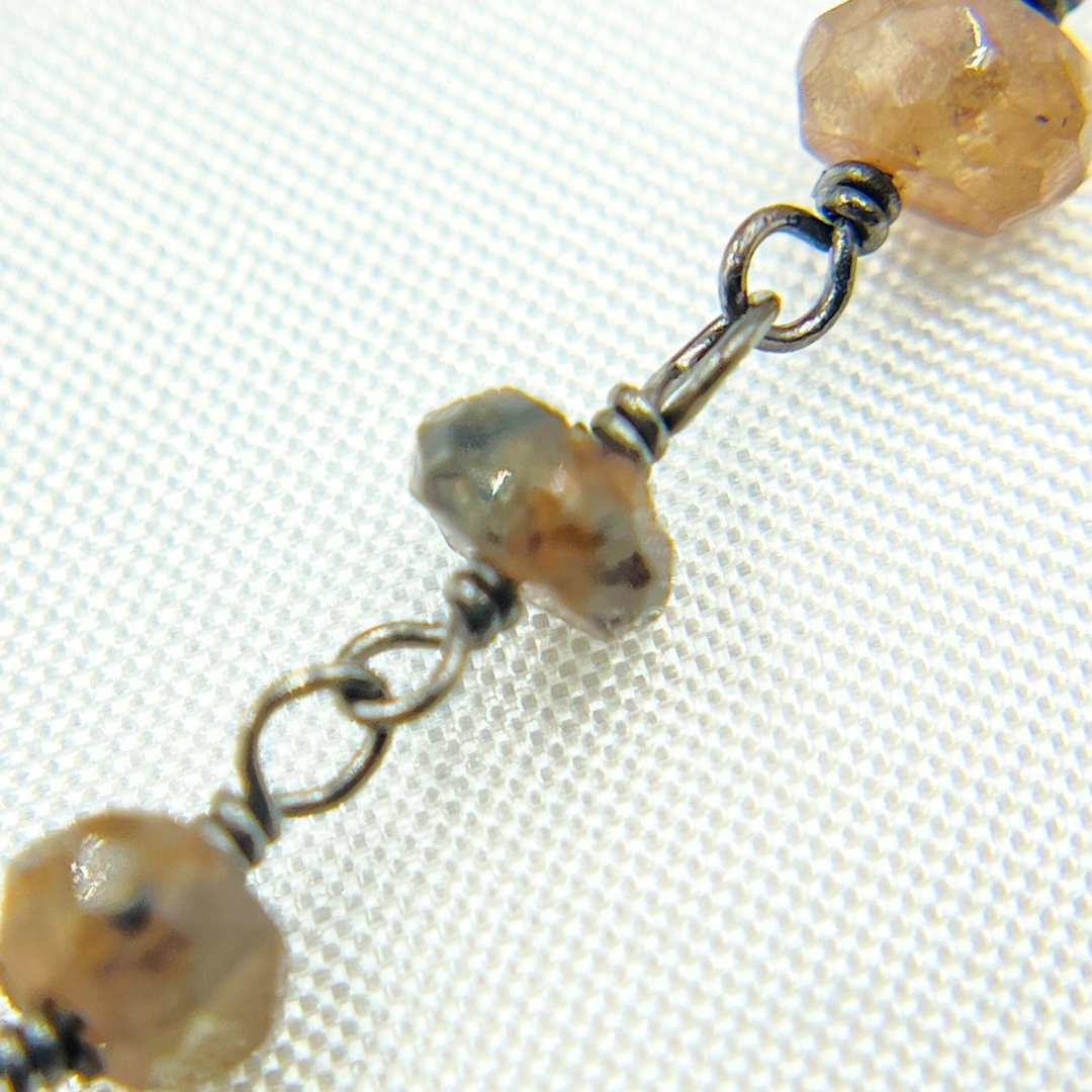 Andalusite Oxidized Wire Chain