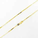 Load image into Gallery viewer, 073VED. 14K Solid Gold Box Link Chain