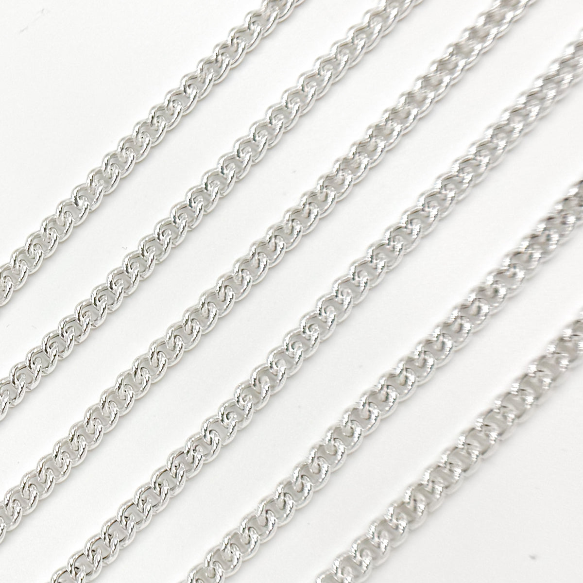 Sterling Silver Curb Chain