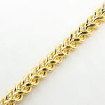 Load image into Gallery viewer, 060HVI2004000. 14K Yellow Gold Hollow Franco Chain