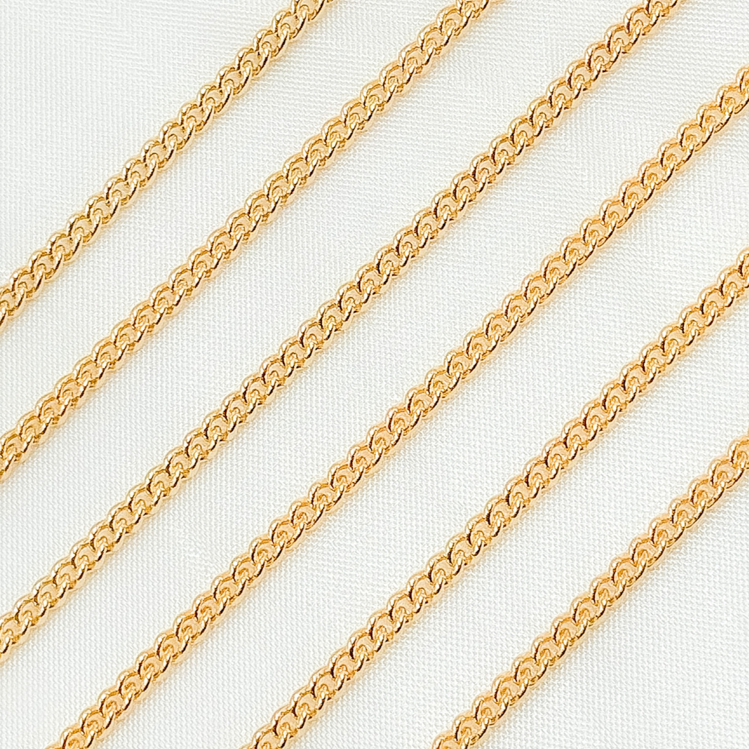 65GF. 14K Gold Filled Curb Chain