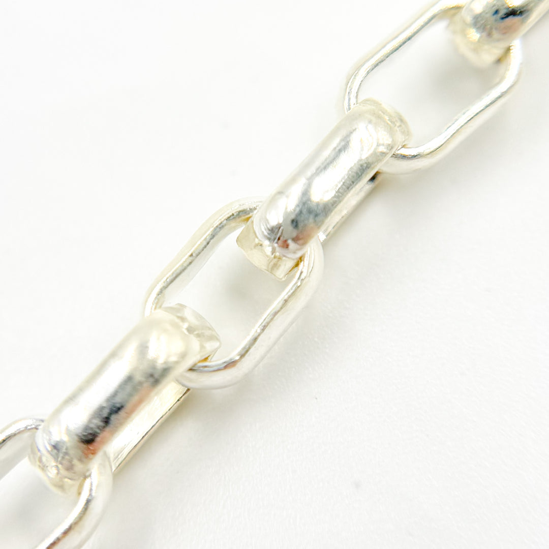 Sterling Silver Smooth Oval Link Chain