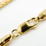 Load image into Gallery viewer, 080HVI2004000. 14K Solid Yellow Gold Franco Hollow Chain Necklace